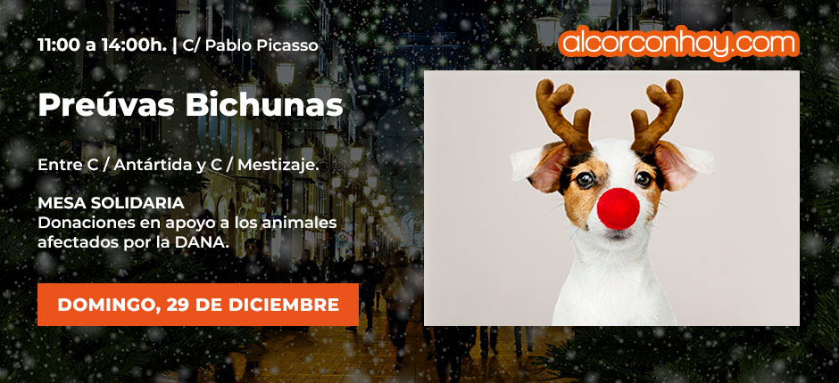 preúvas bichunas, Fiestas Navidad Alcorcón