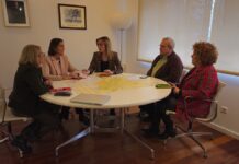 Reunión en Alcorcón con Reyes Maroto para tratar el problema de la vivienda y la Operación Campamento