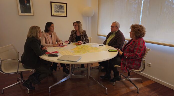 Reunión en Alcorcón con Reyes Maroto para tratar el problema de la vivienda y la Operación Campamento