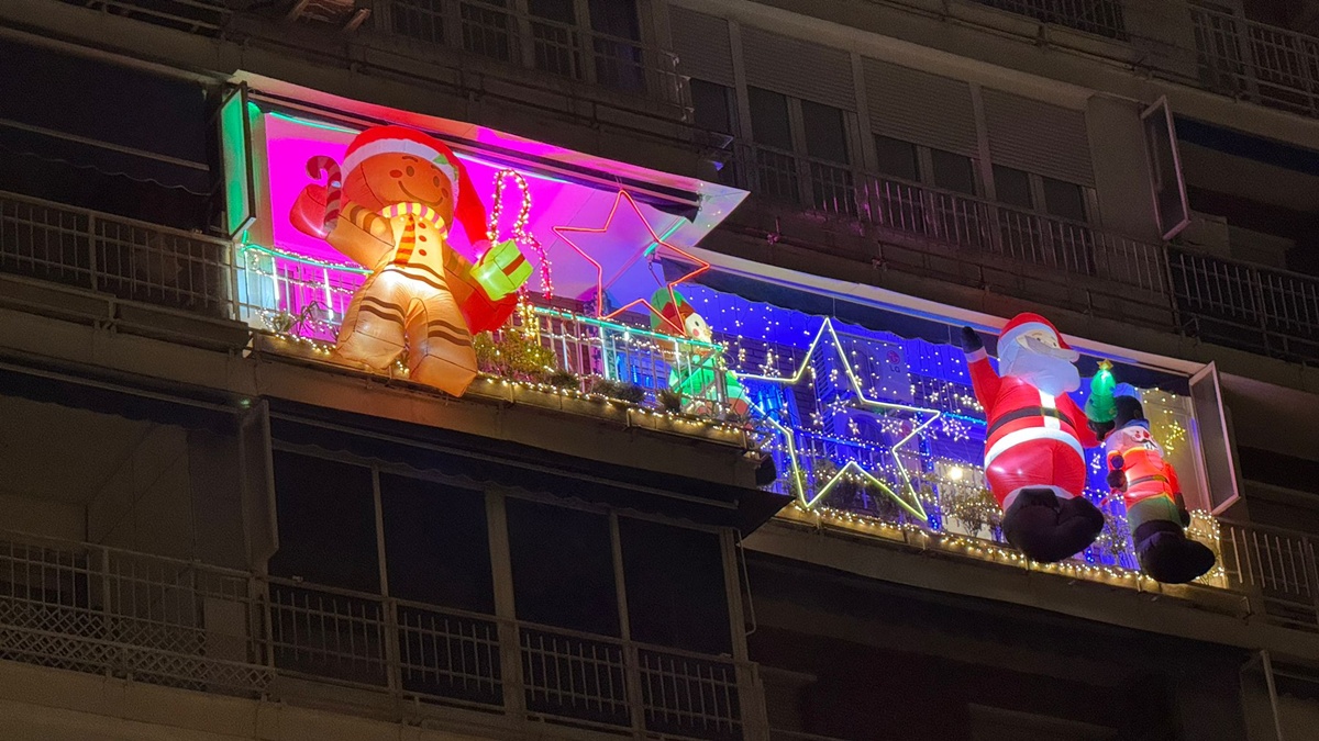 La nueva terraza luminosa en Alcorcón que se une a la de Thiago y Valentina para esta Navidad