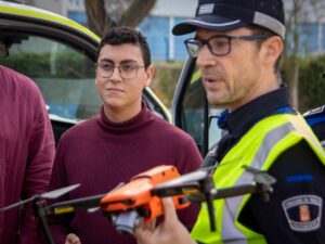 Alcorcón pone en marcha su unidad de drones para luchar contra los vertidos ilegales