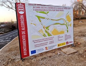 Polémica tras la apertura del pump track infantil en Parque Oeste de Alcorcón