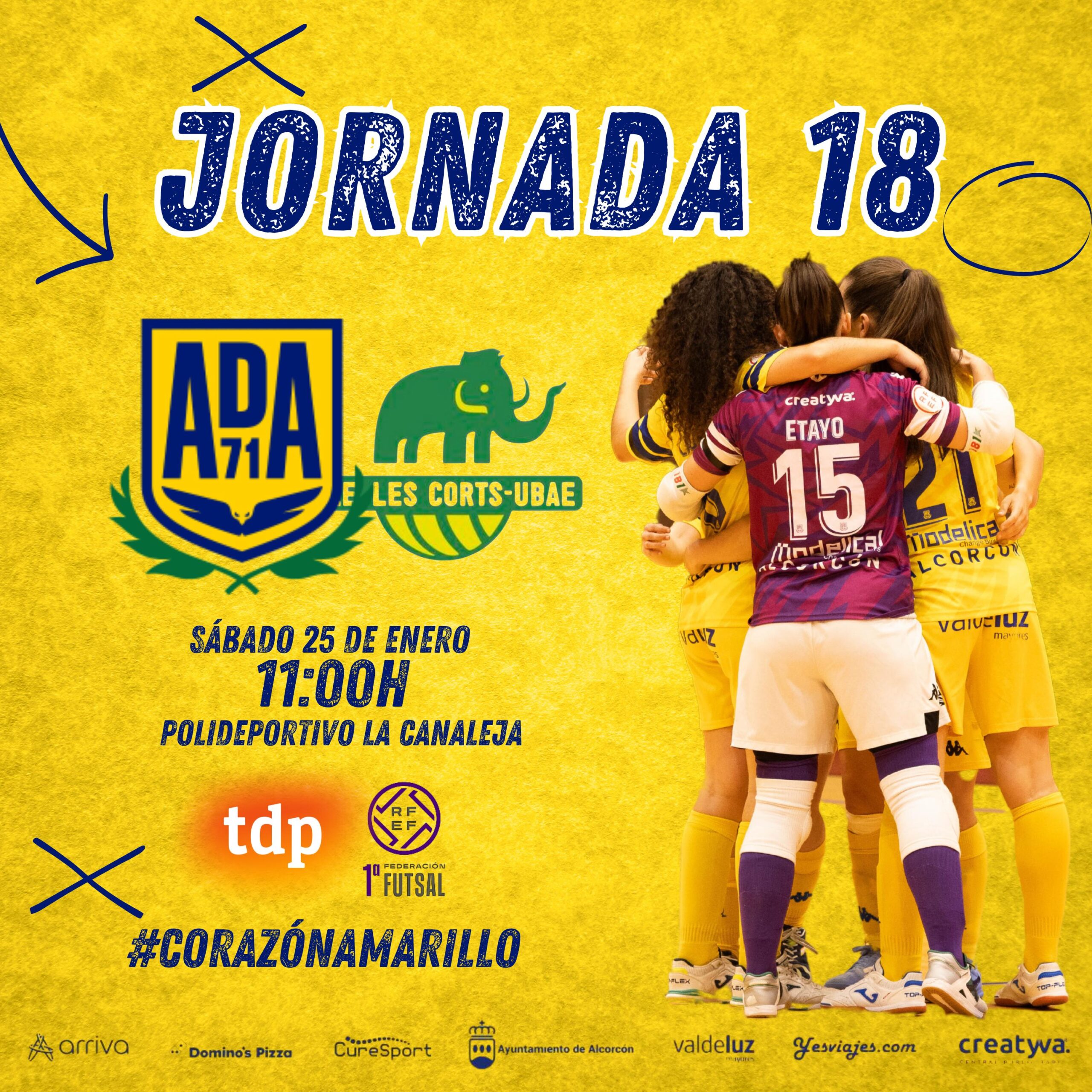 Entradas gratis para disfrutar del Alcorcón de fútbol sala femenino este sábado en La Canaleja