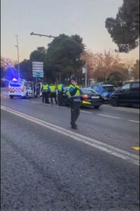 Tres positivos en controles de tráfico tras la Nochevieja en Alcorcón