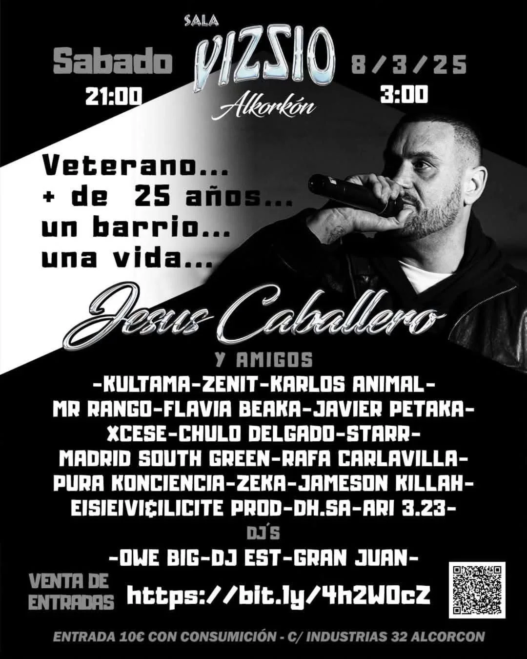 Jesús Caballero, rapero de Alcorcón: "Utilizo la música en forma de terapia"