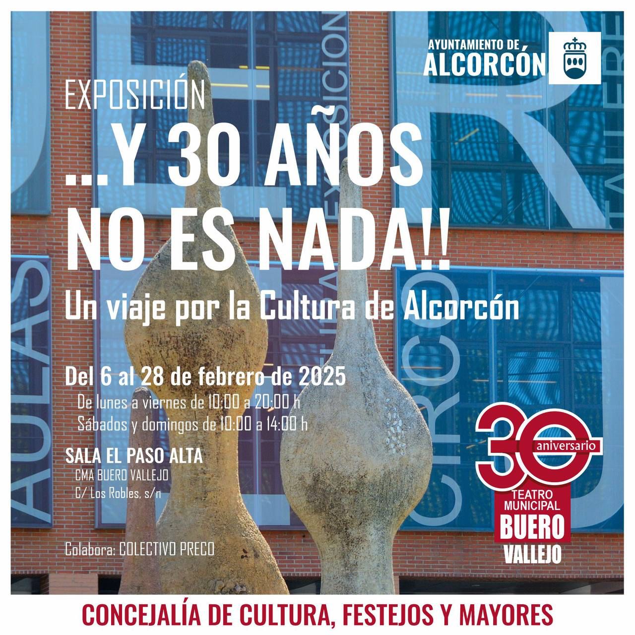 Un viaje por la cultura de Alcorcón gracias a los 30 años del Buero Vallejo