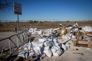 Alcorcón emprende una lucha contra los vertidos ilegales desde Medio Ambiente junto a Policía y ESMASA