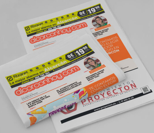 Los vecinos de Alcorcón ya pueden leer la edición de febrero del periódico en papel