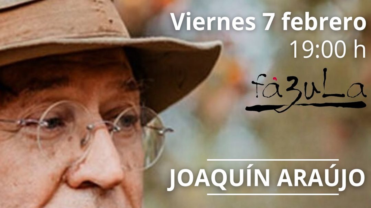 Joaquín Araújo presenta sus nuevos libros en Alcorcón