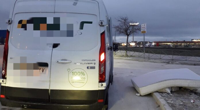 La Policía de Alcorcón denuncia un nuevo vertido ilegal