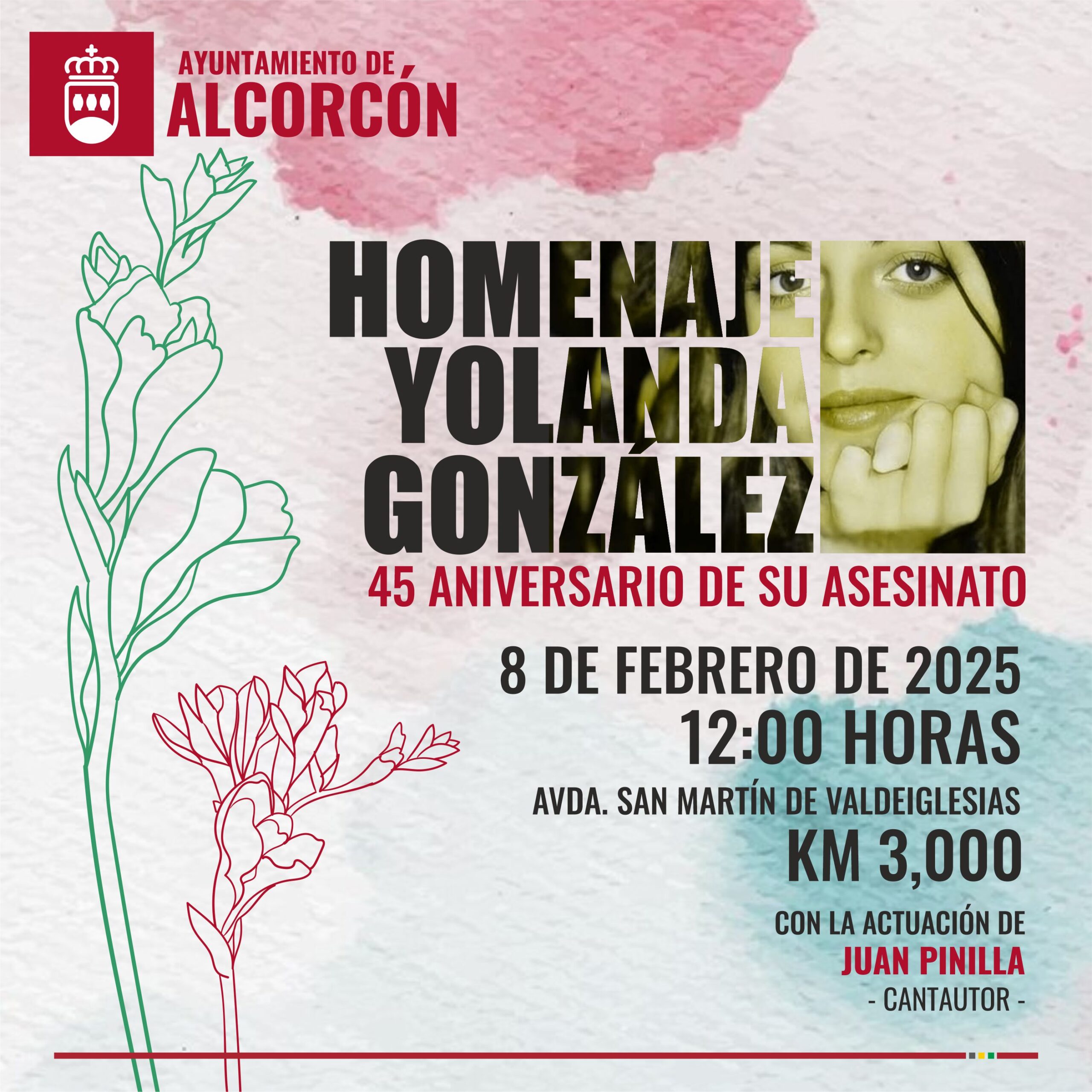 Homenaje este sábado a Yolanda González en Alcorcón 45 años después de su asesinato