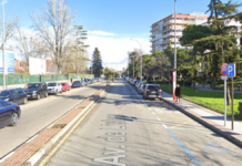 Clausurada temporalmente la parada de bus de la avenida Lisboa con Porto Lagos en Alcorcón