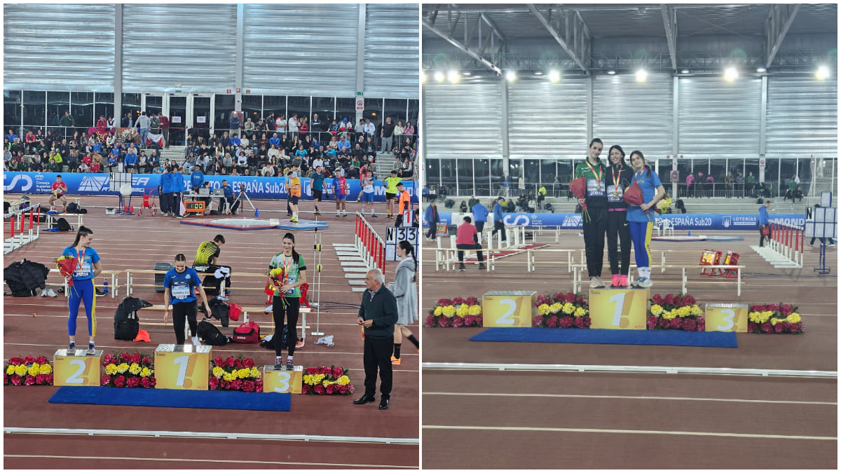 Dos medallas para el Club Atletismo Alcorcón en el Campeonato de España Sub-20