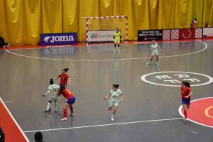 España corona en su partido del premundial femenino de futbol sala celebrado en Alcorcón