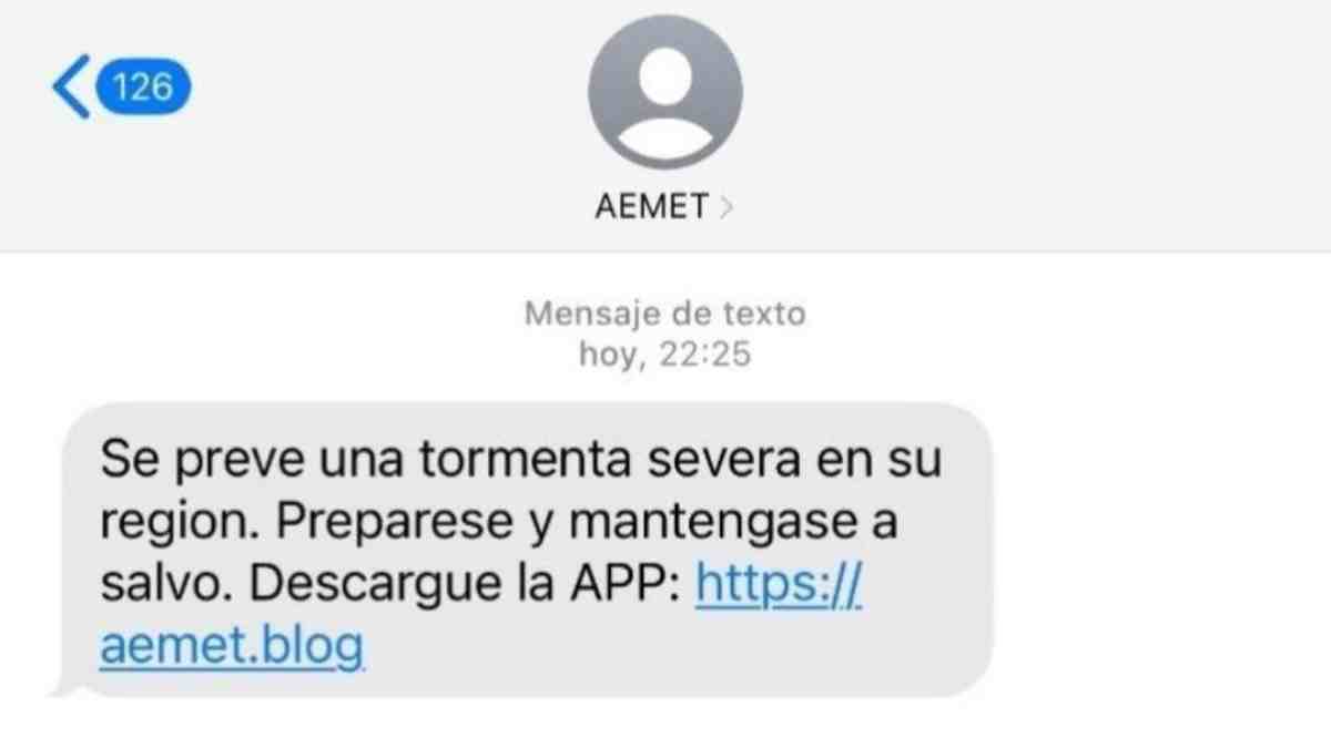 Alerta a los vecinos de Alcorcón ante esta nueva estafa de la AEMET