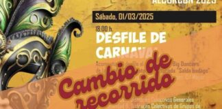 Última hora: Cambio de recorrido en el desfile de Carnaval de Alcorcón