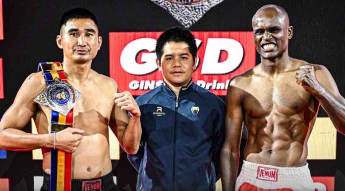 Nayanesh cae en su lucha por el cinturón del Rajadamnern Stadium