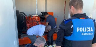 Más de 70 intervenciones de los cuerpos de seguridad de Alcorcón durante el apagón