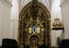 Las procesión del Santísimo Cristo Yacente se adapta al mal tiempo y se celebra en el interior de la iglesia