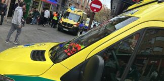 Intervención en Alcorcón debido a una agresión con arma blanca