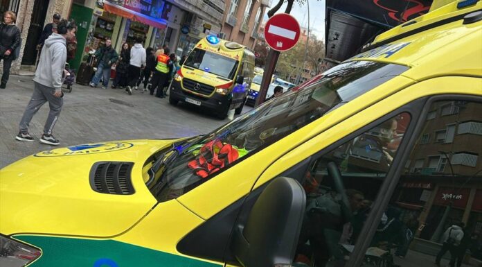 Intervención en Alcorcón debido a una agresión con arma blanca