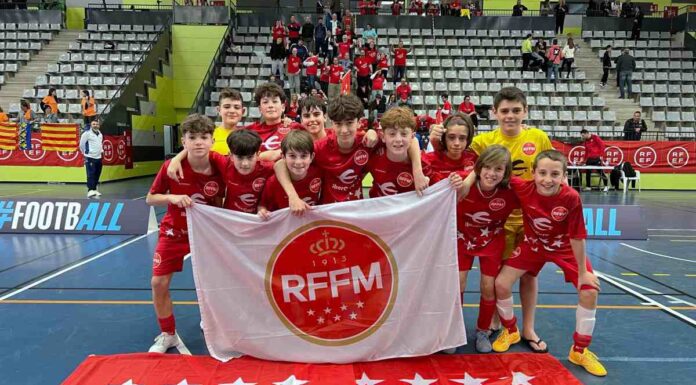 Tres jugadores del Pinar Alcorcón subcampeones de España de fútbol sala