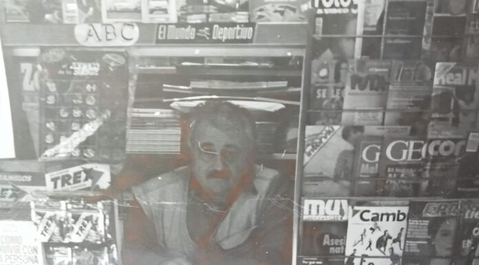 Rafa, el quiosquero de San José de Valderas