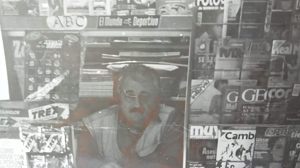 Rafa, el quiosquero de San José de Valderas