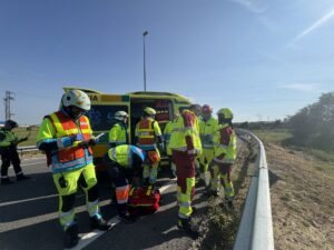 Fallece un hombre de 44 años en un accidente automovilístico en la M-506 de Alcorcón