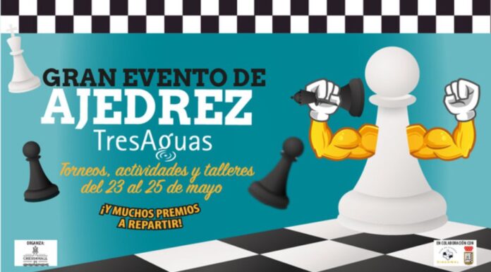 TresAguas convertirá a Alcorcón en el epicentro del ajedrez con numerosas actividades