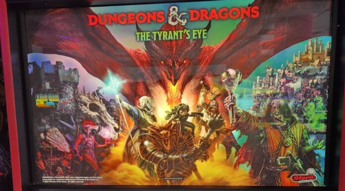 Dragones y Mazmorras revive en Alcorcón gracias al nuevo pinball de Factoría Retro