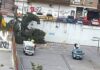 Un árbol de grandes dimensiones cae en el patio del Colegio Ramón y Cajal de Alcorcón
