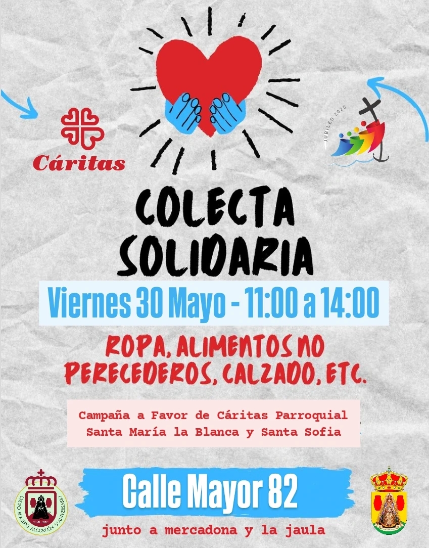 Impulsan una campaña solidaria en Alcorcón con recogida de ropa y alimentos