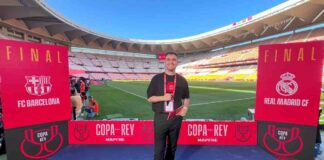 Dani Gordo, el joven de Alcorcón que presentó la previa de la final de la Copa del Rey 2025