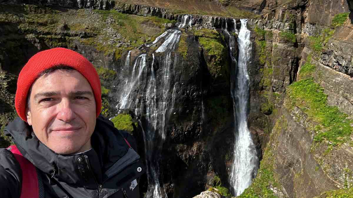 David Fernández Lorca, CEO del Grupo Island Tours. Un alcorconero en Islandia