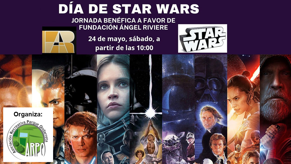 Star Wars llega a Alcorcón con la jornada benéfica de ARPO Ondarreta este sábado