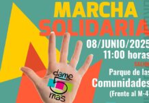 Marcha solidaria en Alcorcón a favor a la campaña Dame5Mas de CRIS contra el Cáncer