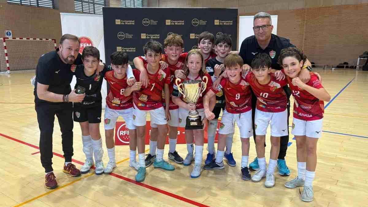 Clasificación al Campeonato de España. El Alevín A del CDE Pinar de Alcorcón se proclama campeón de liga y luchará por el título nacional