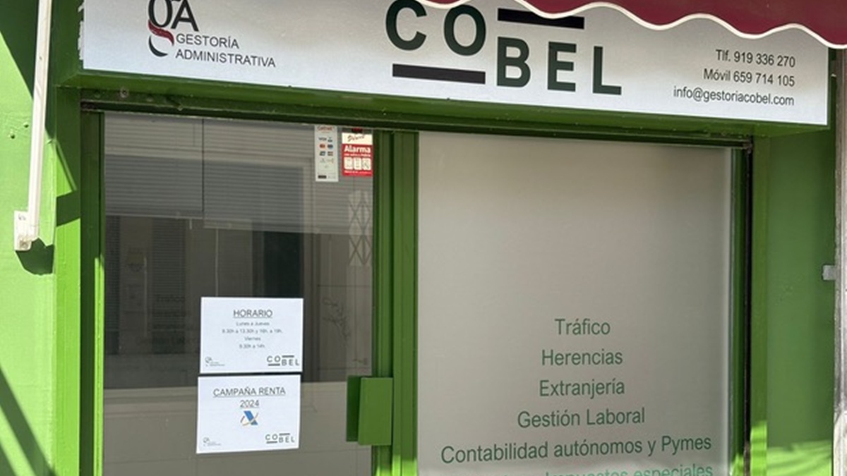 Inauguración de Gestoría Administrativa Cobel en la calle Japón de Alcorcón