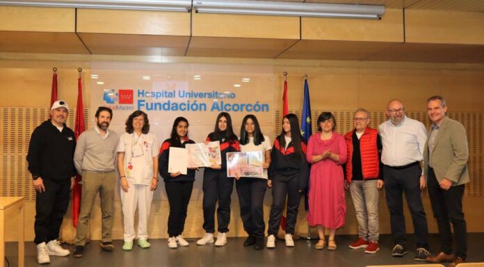 Nueva entrega de premios en el Hospital de Alcorcón con alumnos como protagonistas