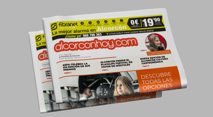 Los vecinos de Alcorcón ya pueden leer la edición de mayo del periódico en papel