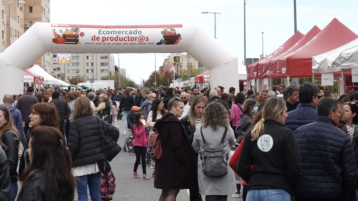 El Ecomercado de Alcorcón se pospone al mes de junio por condiciones climáticas