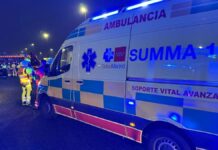 Herido muy grave un motorista tras sufrir un accidente en Alcorcón