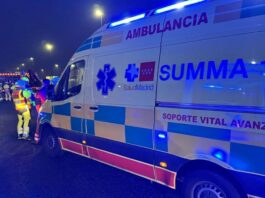 Herido muy grave un motorista tras sufrir un accidente en Alcorcón