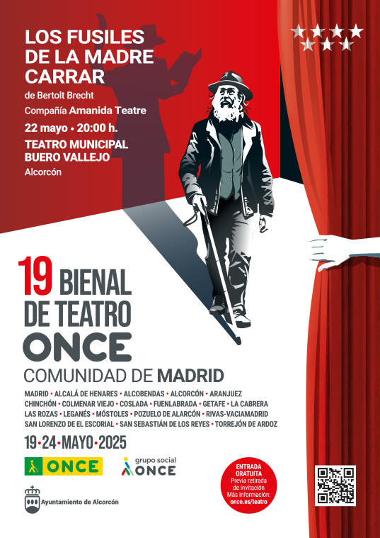 Disfruta de la obra de teatro 'Los fusiles de la madre Carrar' en Alcorcón totalmente gratis