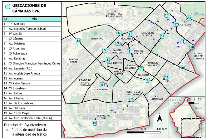 Te contamos para qué sirven las misteriosas cámaras que han aparecido por Alcorcón