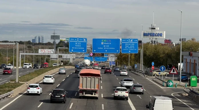 Importante inversión en la A-5 a su paso por Alcorcón con nuevas obras