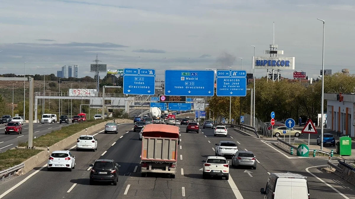 Importante inversión en la A-5 a su paso por Alcorcón con nuevas obras