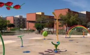 Ya están en funcionamiento los parques de agua en Alcorcón