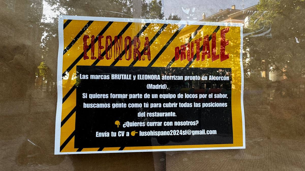 Eleonora y Brutale llegan a Alcorcón para sustituir al 100 Montaditos de Las Retamas